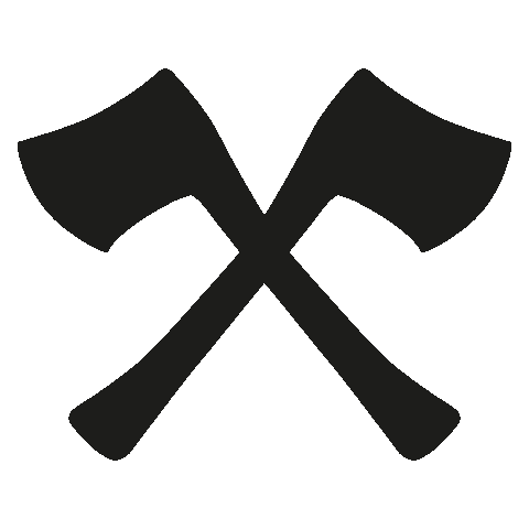 westwood_bushcraft axe westwood bushcraft axt Sticker