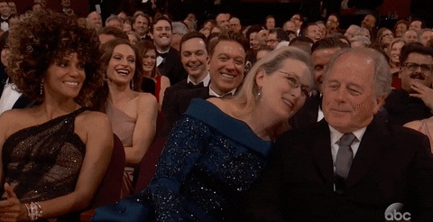 Embarrassed Meryl Streep GIF by The Academy Awards