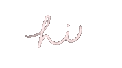 Aesthetics Hello Sticker
