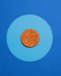 Happy Fun GIF by Daelmans Stroopwafels