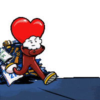 Keep Going Lets Go Sticker by VeeFriends
