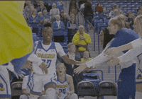 ncaa sports basketball GIF by Delaware Blue Hens
