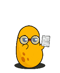 Think Big Brain Sticker by lilpotates