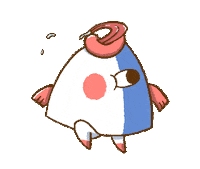 hoohoolab angry thank you bye thanks Sticker