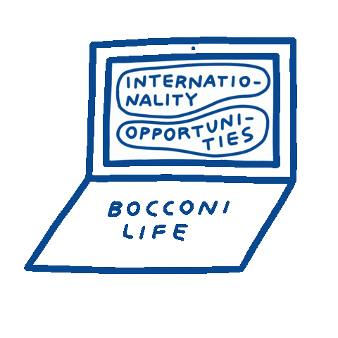 Computer Universitã  Sticker by Bocconi University