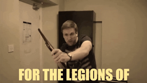 Fight Request GIF by FoilArmsandHog
