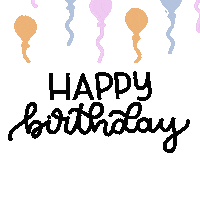 Celebrate Happy Birthday Sticker