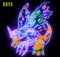 Polygon1993 glitch 90s 80s vhs GIF