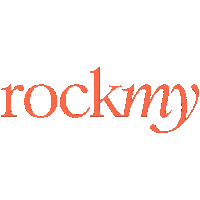 Logo Orange Sticker by Rockmy