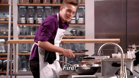 Fire Cooking GIF by Masterchef