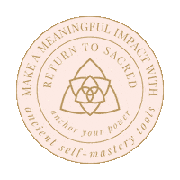 Logo Heal Sticker by Return to Sacred