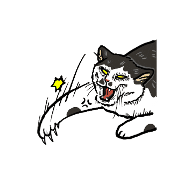 Angry Fight Sticker