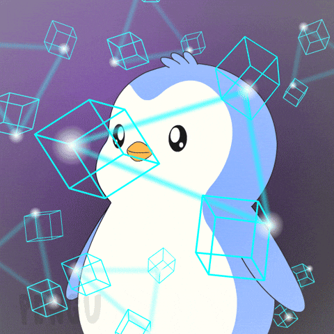 Calculate Artificial Intelligence GIF by Pudgy Penguins