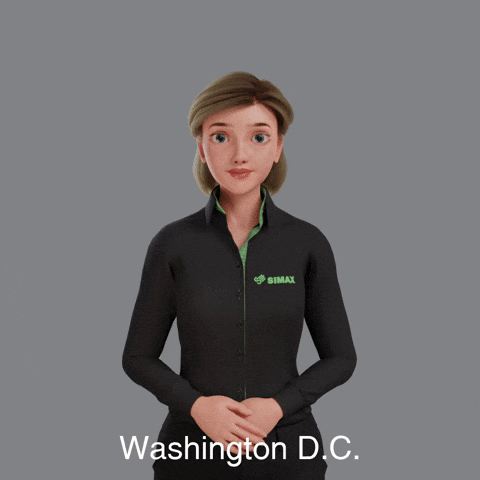 Washington Dc Avatar GIF by Sign Time - SiMAX