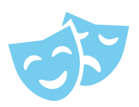 Theater Acting Sticker by heidenheim.de