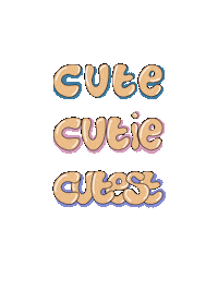 Heart Cutie Sticker