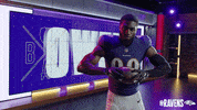 Football Flexing GIF by Baltimore Ravens