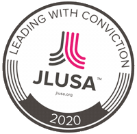 JustLeadershipUSA lwc annual benefit lwc2020 jlusa Sticker