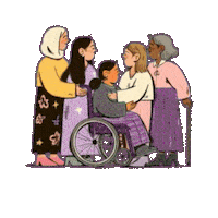 Humanrights Empowerwomen Sticker by Future by Design studio