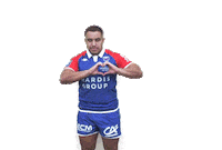 Heart Love Sticker by FCG Rugby