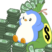 Money Earn GIF by Pudgy Penguins