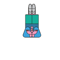 Brighten Up Wild At Heart Sticker by OFFBLAK