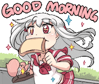 Good Morning Running Sticker by Jin