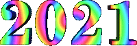 New Year 3D Sticker