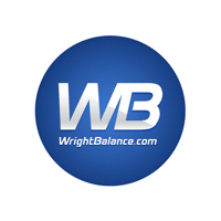 WrightBalance baseball golf tennis cycling Sticker