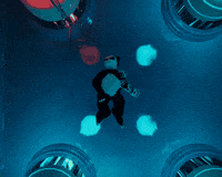 Neon Sleeping GIF by Endangered Labs