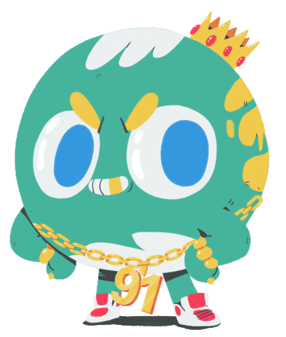 loop 2d Sticker by Yimbo