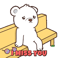 Sad I Love You Sticker by BEARISH