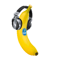 banana jamming Sticker by Chiquita