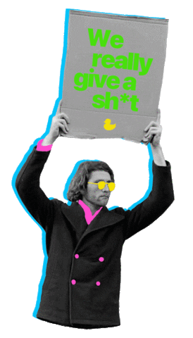 Care Sticker by Ducklife