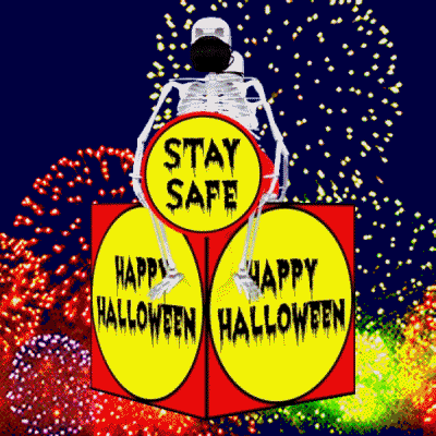 Stay Safe Trick Or Treat GIF