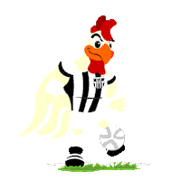 Futebol Mascote Sticker