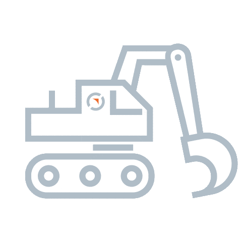 Baustelle Excavator Sticker by SalzgitterAG