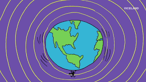 World Earth GIF by Party Legends