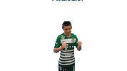 Lets Go Thumbs Up Sticker by Ferencvárosi Torna Club