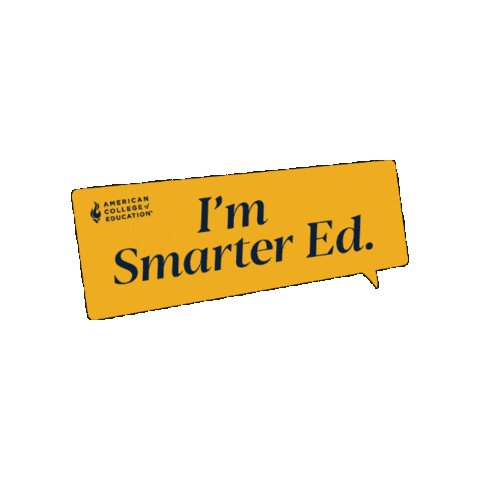 ACEedu ace masters degree mastersdegree online degree Sticker