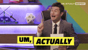 Nerds Um Actually GIF by Dropout.tv