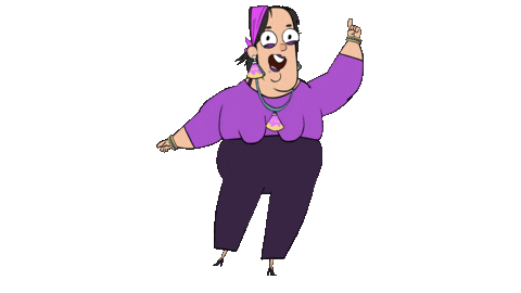 Cartoon Swipe Up Sticker by Srutonim