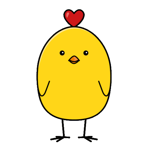 Bird Hello Sticker by Beaky Boops