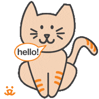 Cat Reaction Sticker by Best Friends Animal Society