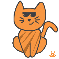 Cat Reaction Sticker by Best Friends Animal Society