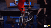 hop on bicycle GIF by truTV