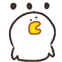 Chick 傻眼 Sticker