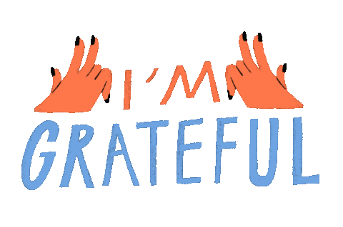 Gratitude Love Sticker by Bettyestpartout