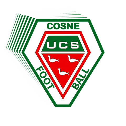 Logo Foot Sticker by UCS COSNE FOOTBALL