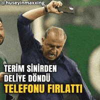 Angry Fatih Terim GIF